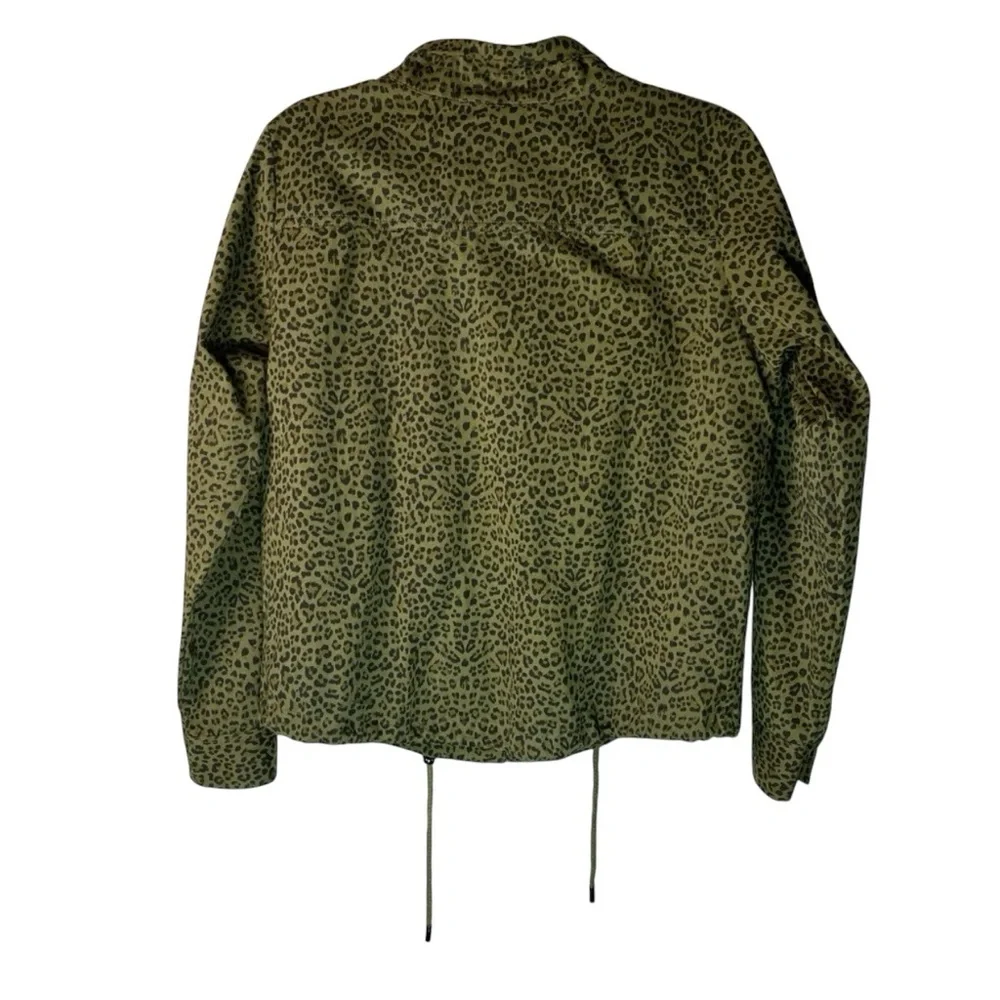 🚨LAST CHANCE Animal Print Green Jacket